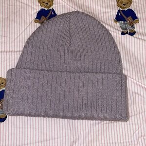 Lavender purple beanie
